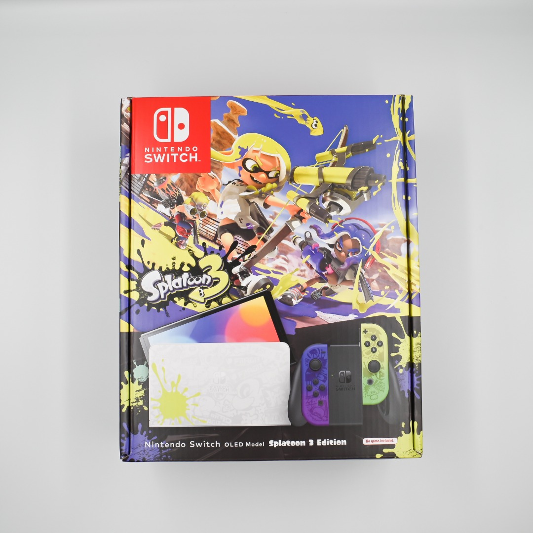 (Local Warranty) Limited Edition Nintendo Switch OLED Splatoon 3