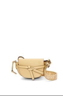 Loewe Anagram Gate Bucket Bag in Oro/Gold $1850