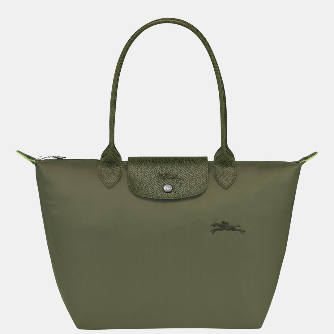 Longchamp Le Pliage M Tote Bag - Forest Green, Women's Fashion, Bags ...