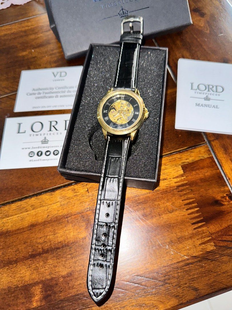 LORD Timepieces Men s Fashion Watches Accessories Watches on Carousell