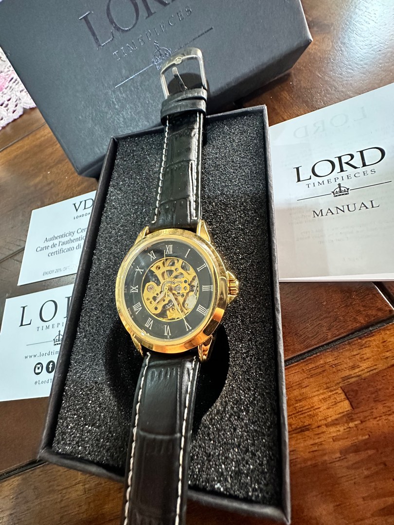 LORD Timepieces Men s Fashion Watches Accessories Watches on Carousell