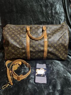 Louis Vuitton Keepall 50 Lightup, Luxury, Bags & Wallets on Carousell