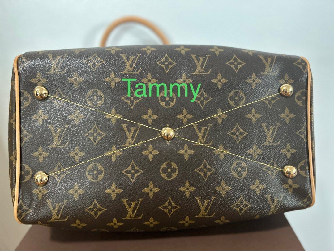 LOUIS VUITTON Tivoli GM Hand bag Monogram canvas leather Brown LV, Luxury,  Bags & Wallets on Carousell