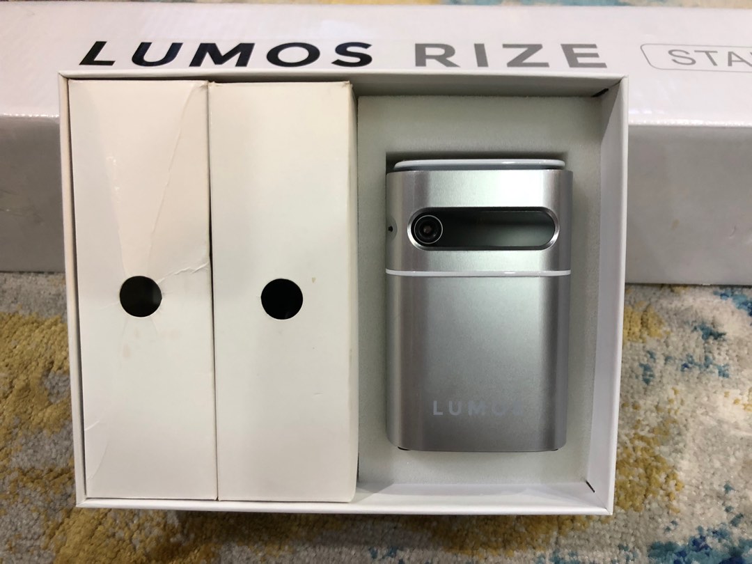LUMOS NANO PORTABLE PROJECTOR (Free gift Lumos Rize Stand), TV & Home