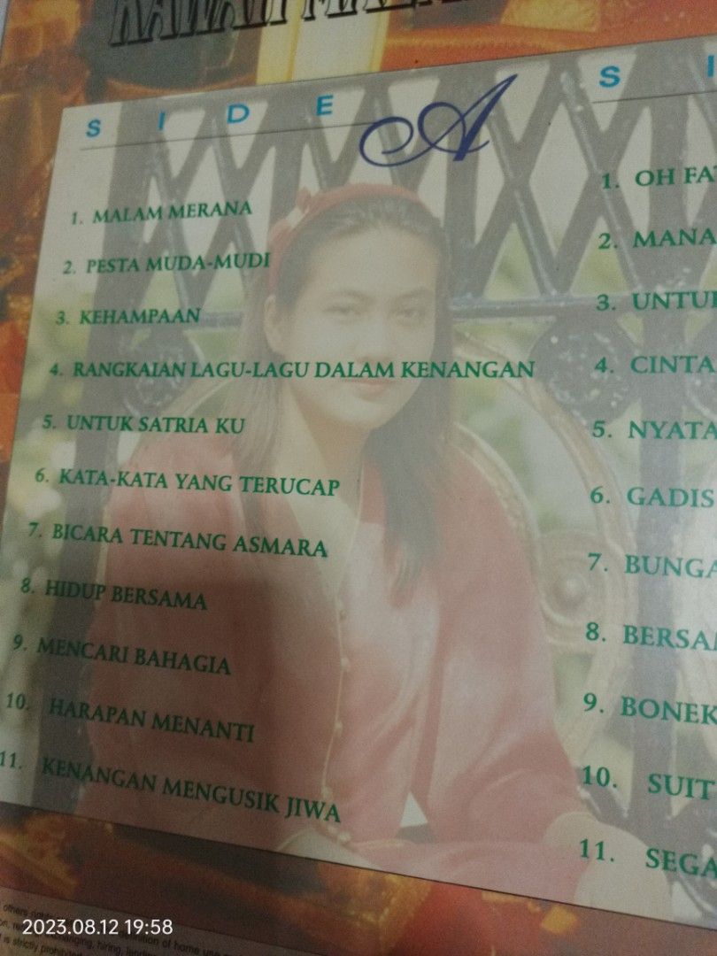 Malay karaoke lds 7 pieces, Hobbies & Toys, Music & Media, CDs & DVDs