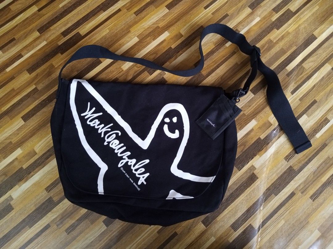 MARK GONZALES MESSENGER BAG, Men's Fashion, Bags, Sling Bags