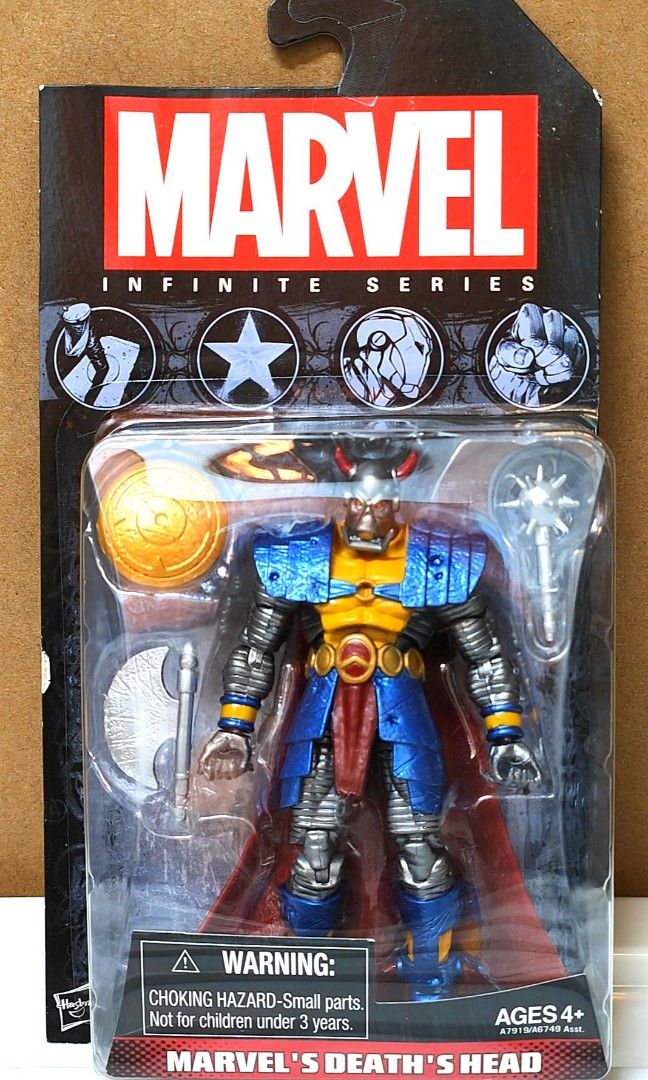  Marvel Infinite Series Marvels Deaths Head Figure - 3.75 Inches  : Toys & Games