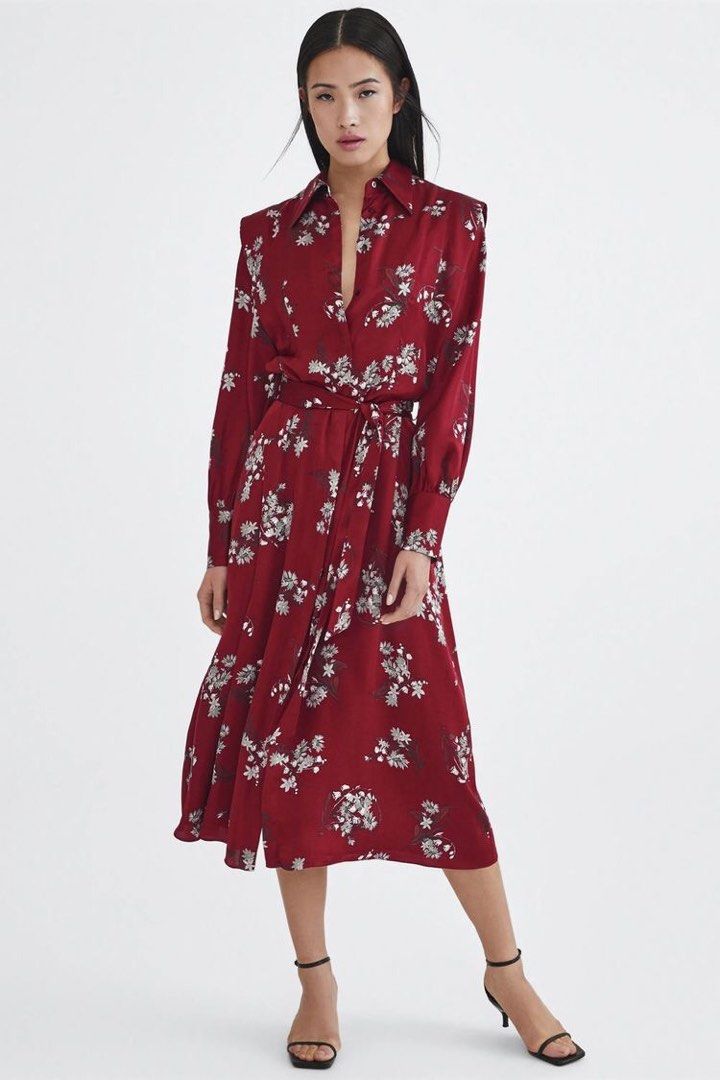 Massimo dutti floral dress store