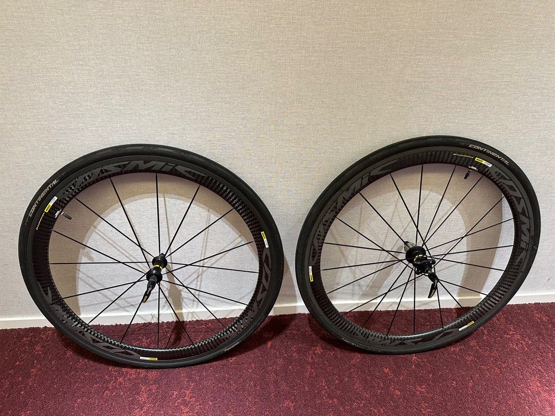 Mavic - Cosmic Pro Carbon Exalith wheelset, 運動產品, 單車及配件 