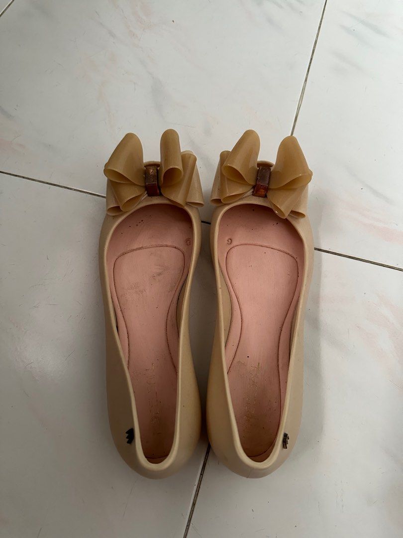 Melissa cheap nude shoes
