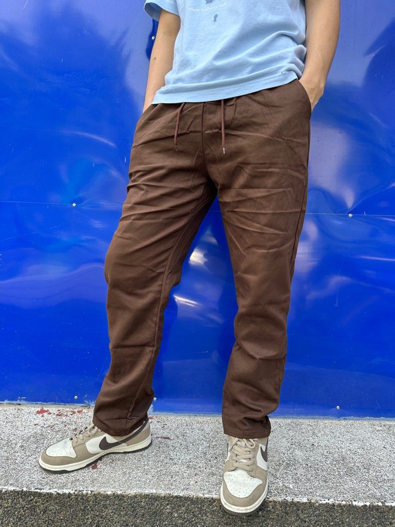 Men's Garter Waist Casual Trouser 28-40, Men's Fashion, Bottoms