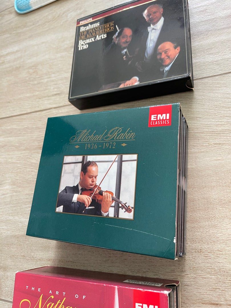 Michael Rabin 小提琴作品集6CD boxset Made in Holland, 興趣及遊戲