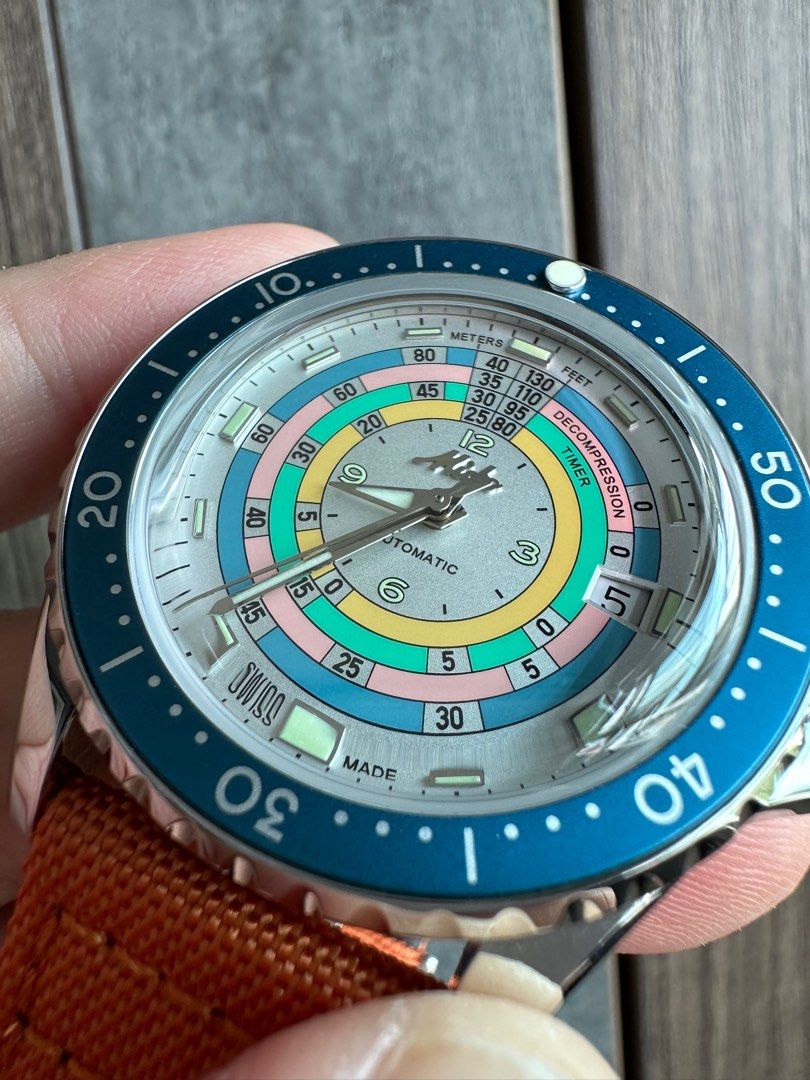 Mido 1961 best sale rainbow diver