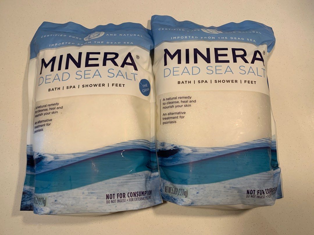 Minera Dead Sea Salt, Beauty & Personal Care, Bath & Body, Bath on