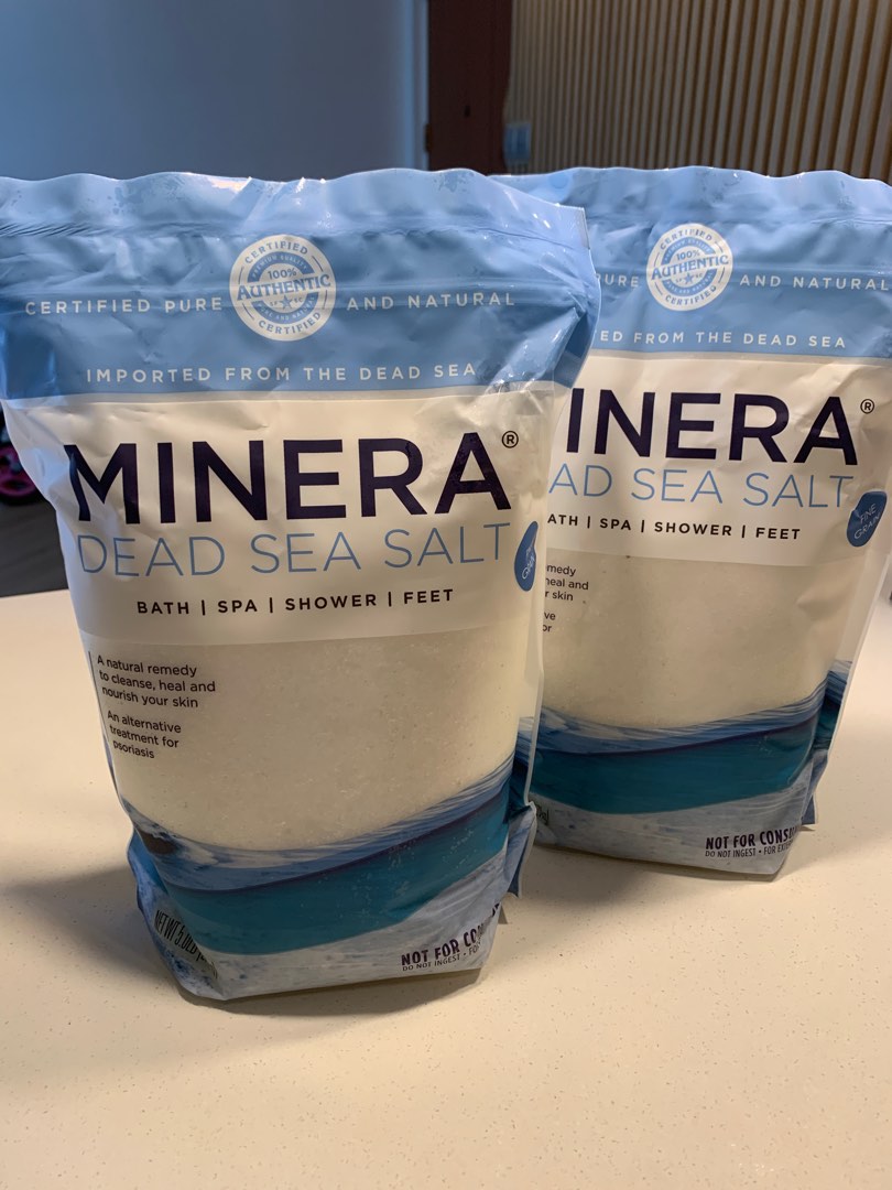 Minera Dead Sea Salt, Beauty & Personal Care, Bath & Body, Bath on