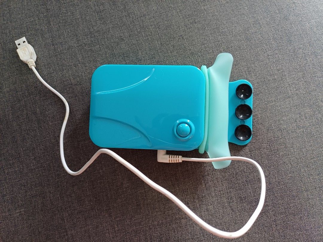 Mini Portable Laptop Cooler (blue color), Computers & Tech, Parts