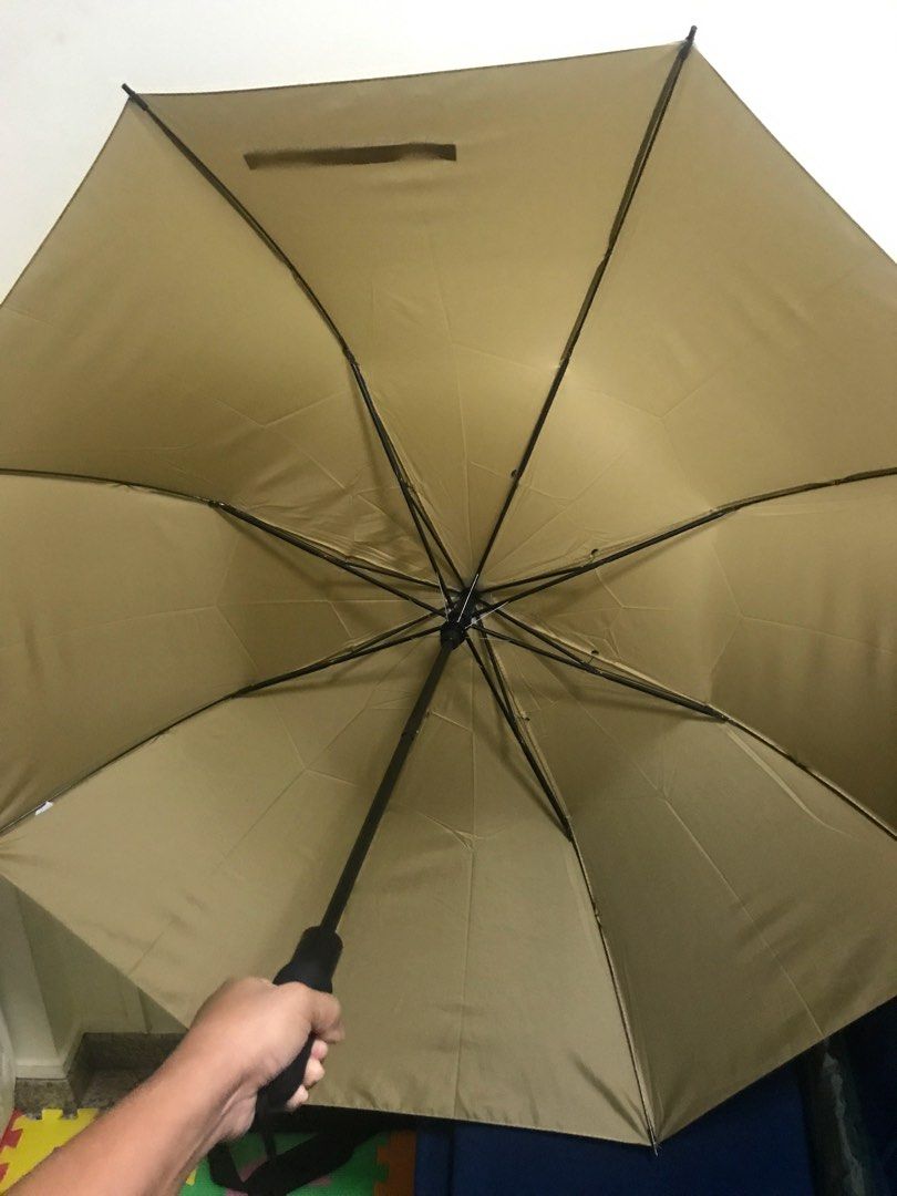 Minimalist 2 Folds Big Umbrella (can fit up to 3 person), Hobbies