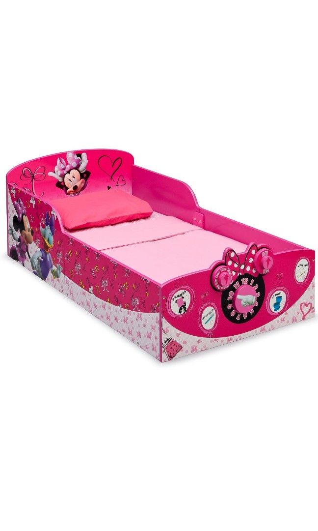 Minnie mouse toddler bed Furniture Home Living Furniture Bed Frames Mattresses on Carousell