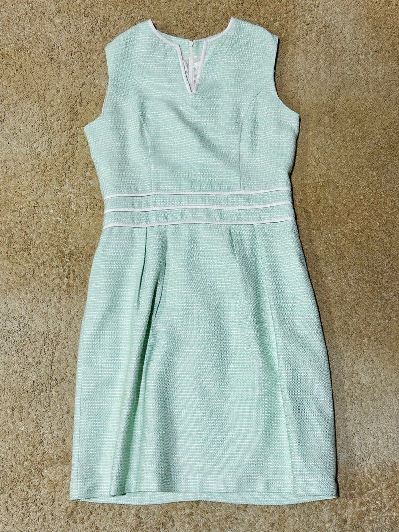 Mint green tweed work dress, Women's Fashion, Dresses & Sets, Dresses on Carousell Mint green tweed work dress, Women's Fashion, Dresses & Sets, Dresses on Carousell