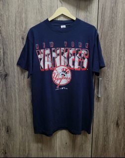 Vintage Deadstock MLB Subway Series New York Yankees Vs Mets 2000  Longlseeve Shirt