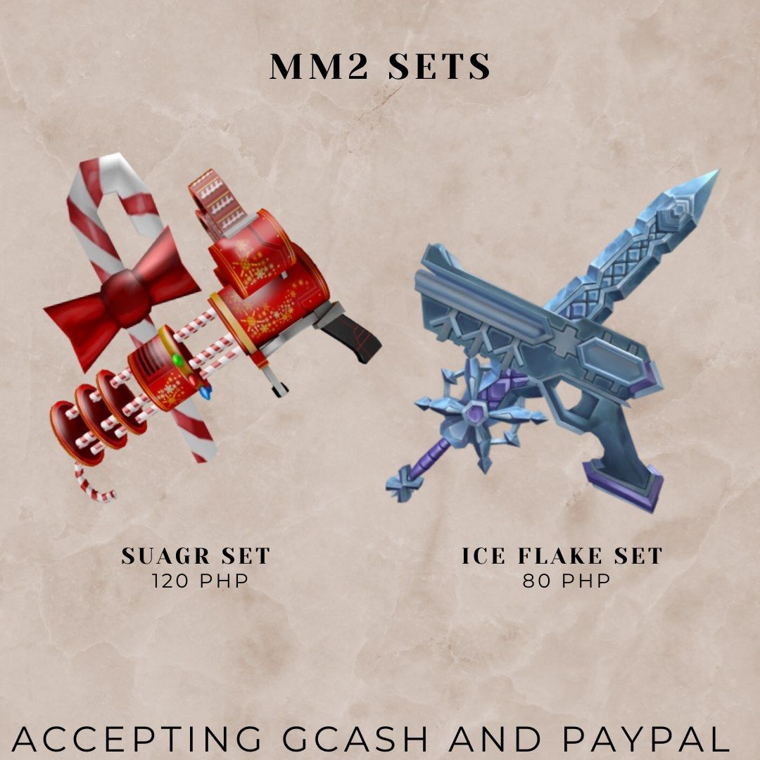 MM2 Sets, Video Gaming, Gaming Accessories, InGame Products on Carousell