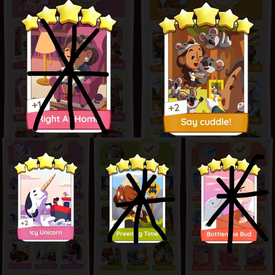 Monopoly Go 5star rares, Video Gaming, Gaming Accessories, InGame