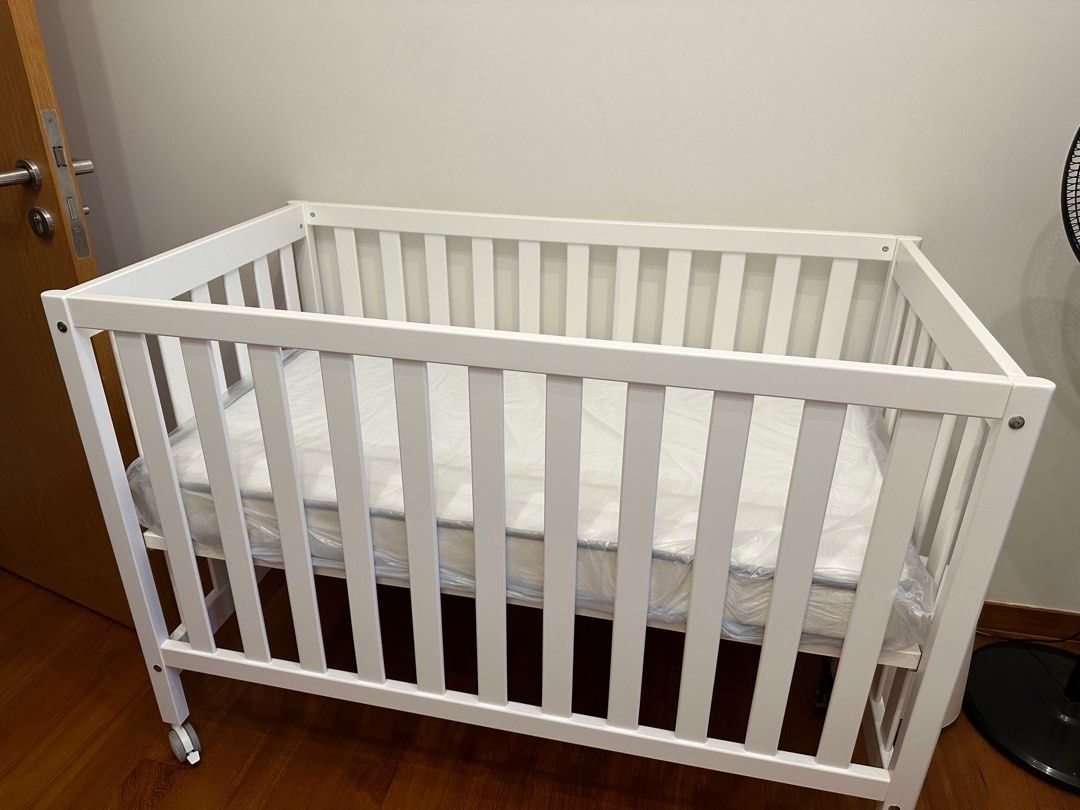 Motherswork Boori Heron Compact Cot, Babies & Kids, Baby Nursery & Kids