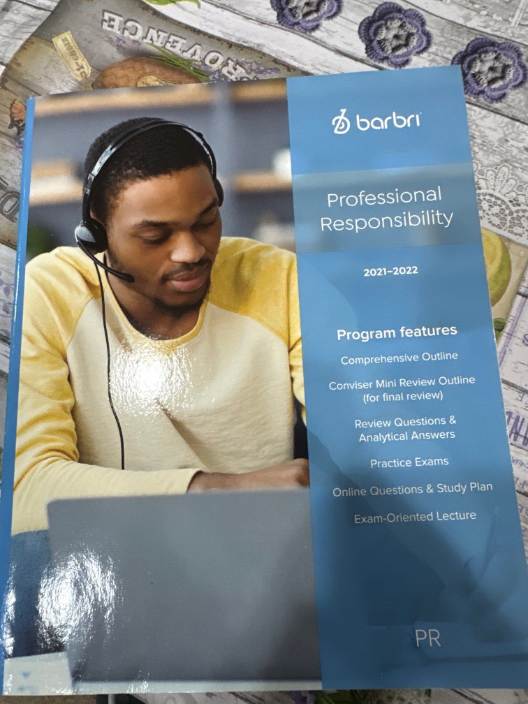 NY Bar Practice questions + MPRE Textbook for NY bar, Hobbies & Toys