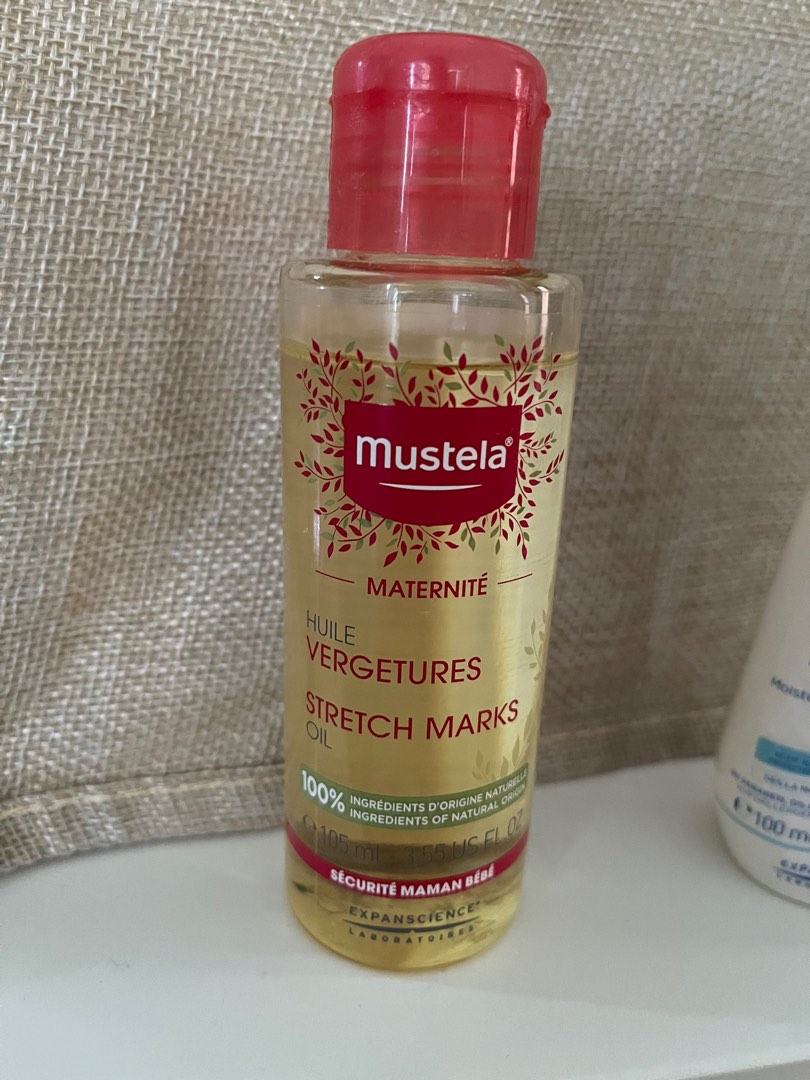 Mustela stretch mark oil, Babies & Kids, Maternity Care on Carousell