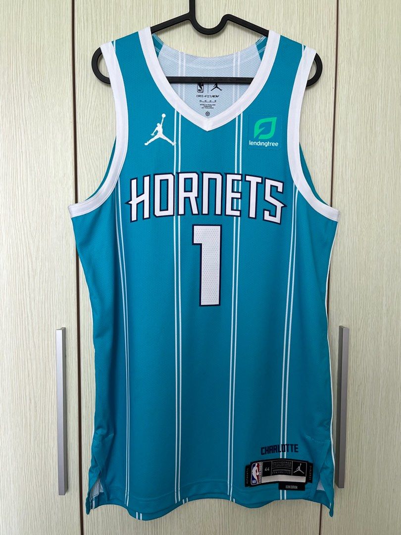 Nike Charlotte Hornets Icon Edition 2022/23 Jordan Dri-FIT NBA Swingman  Trikot Blue