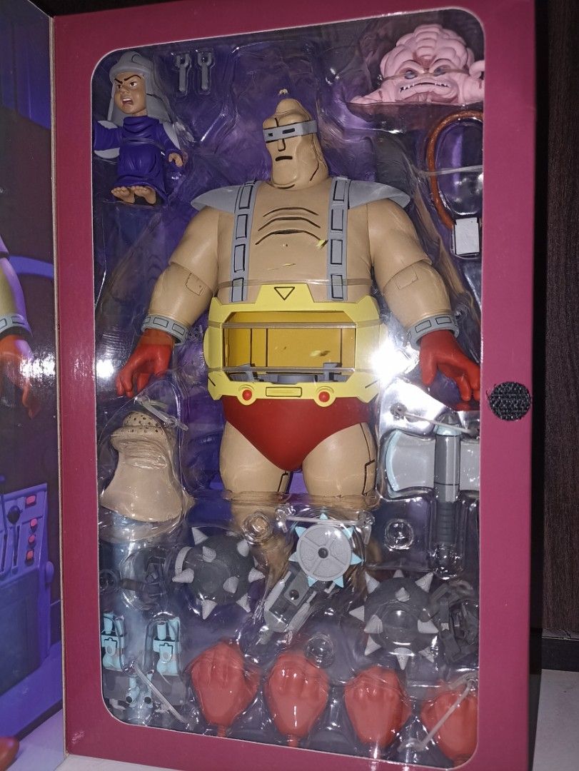 Neca teenage mutant ninja turtles tmnt android krang and baby shredder
