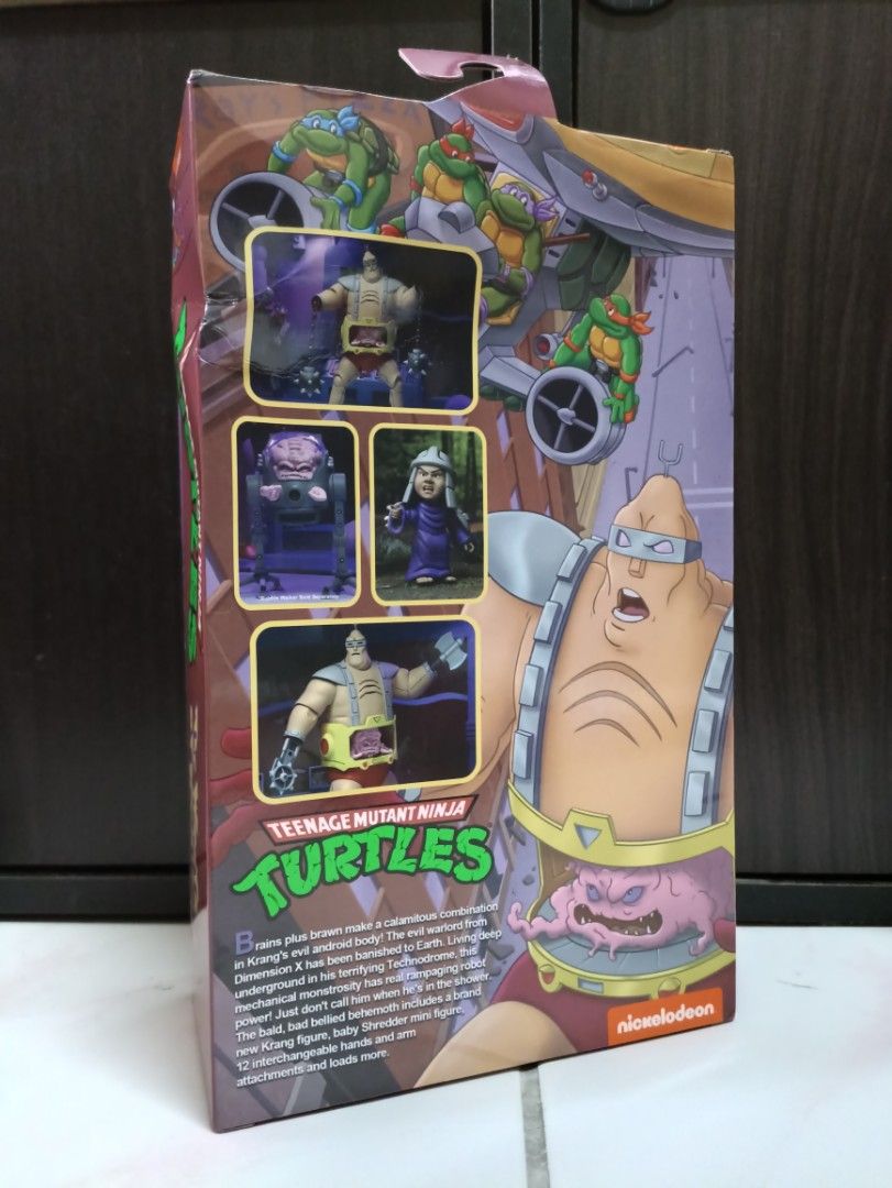 Neca teenage mutant ninja turtles tmnt android krang and baby shredder