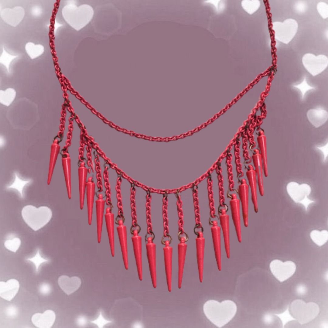Spike necklace cheap forever 21