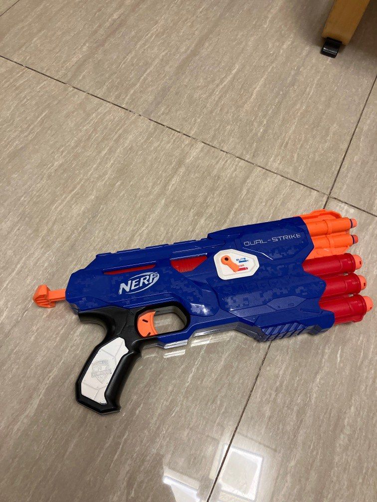 Nerf dual hot sale strike price