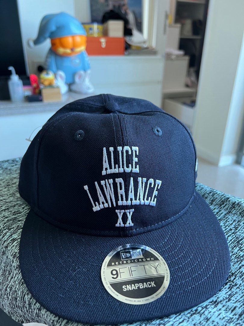 New Era x Alice Lawrence xx 帽, 男裝, 手錶及配件, 棒球帽、帽 