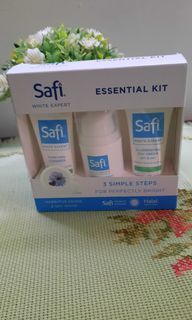 (New) Safi White Expert Essentials Kit 3 Simple Steps