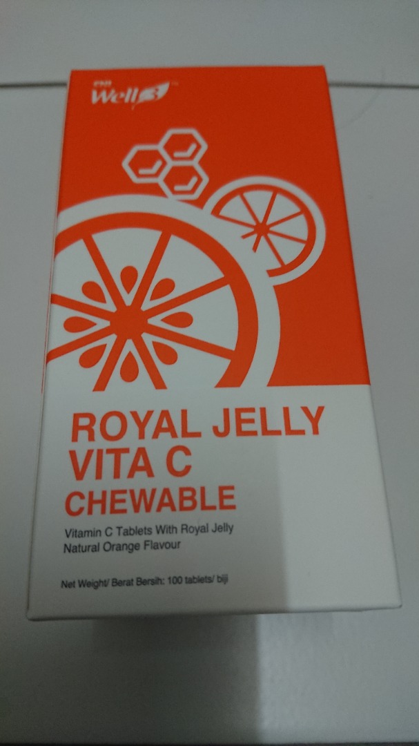 New Still Sealed Original CNI Royal Jelly Vita C (100 tablets), Health