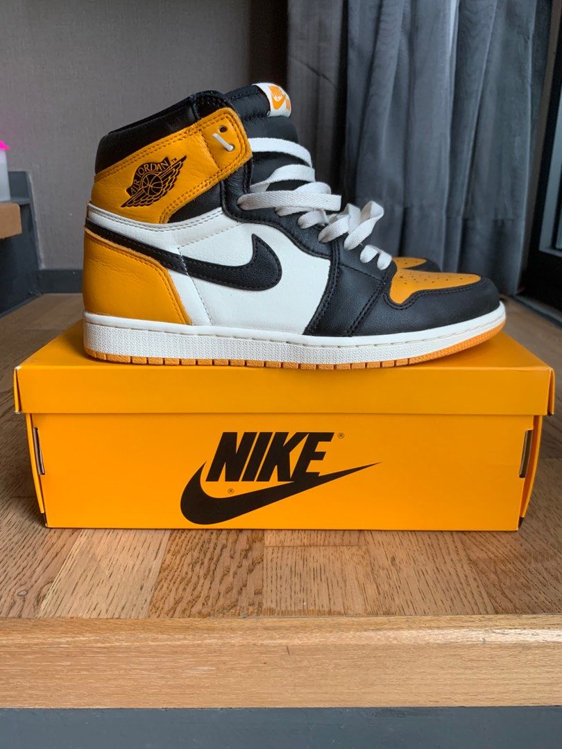 Orange gatorade on sale jordan 1 custom