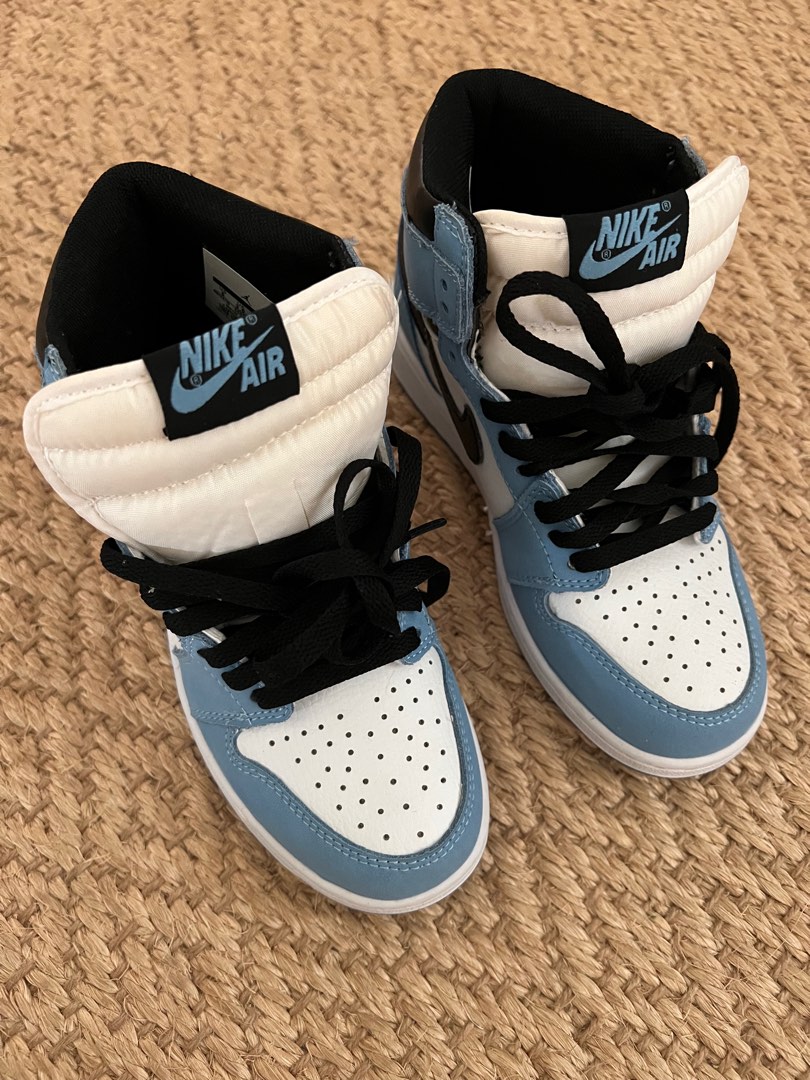 high blue jordans