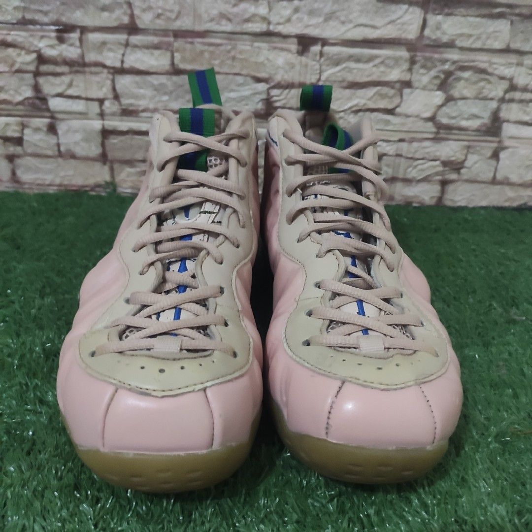 Womens foamposite best sale particle beige