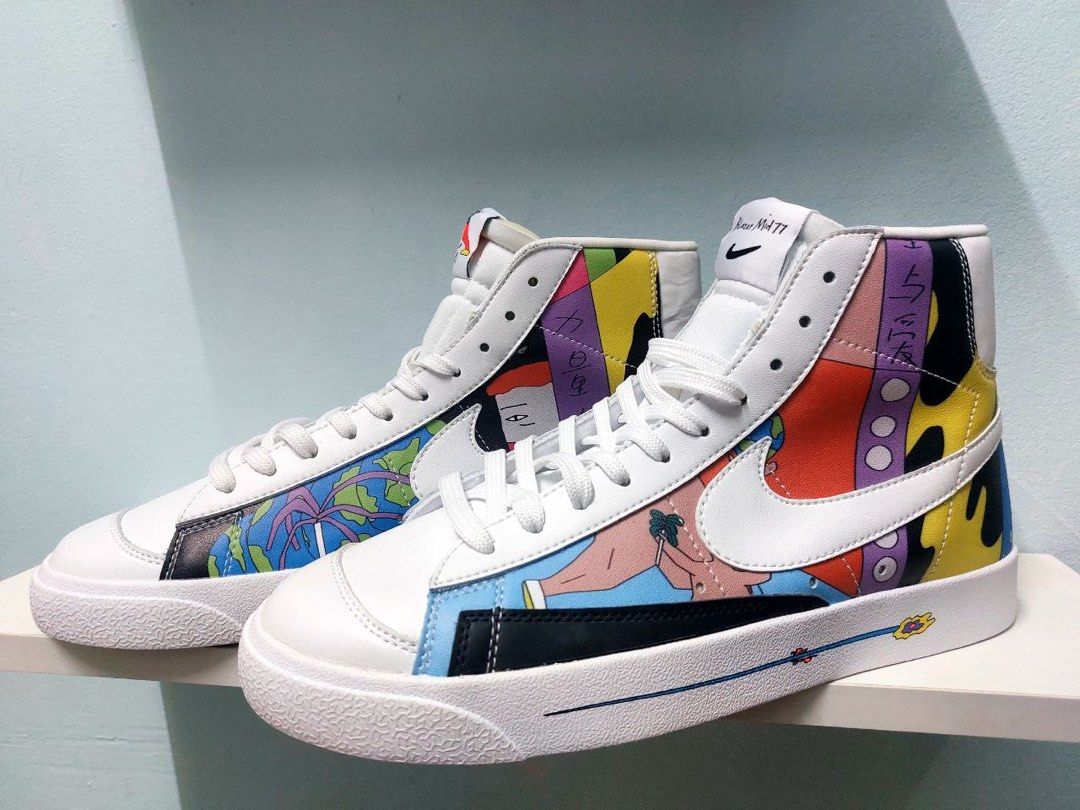 Nike Blazer MID 77 Ruohan Wang Men s Fashion Footwear Sneakers