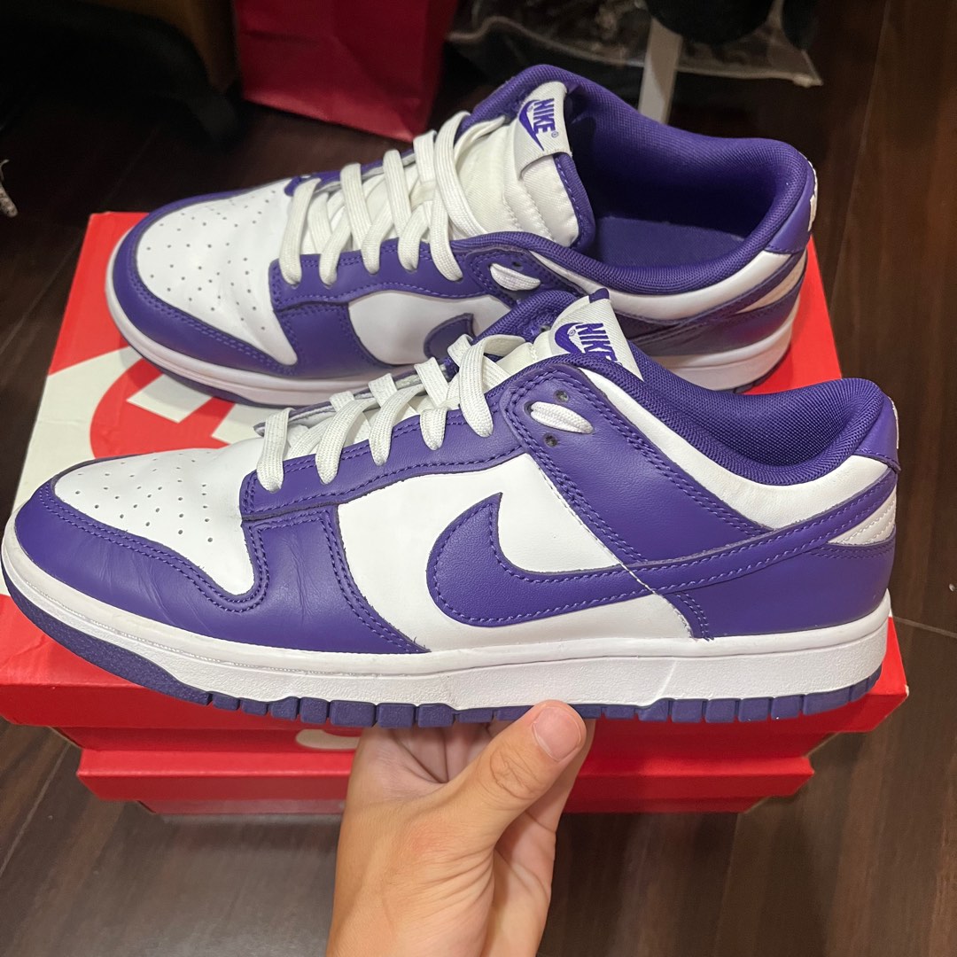 NIKE Dunk Low Court Purple DD1391-104 白紫us9.5 27.5cm, 他的