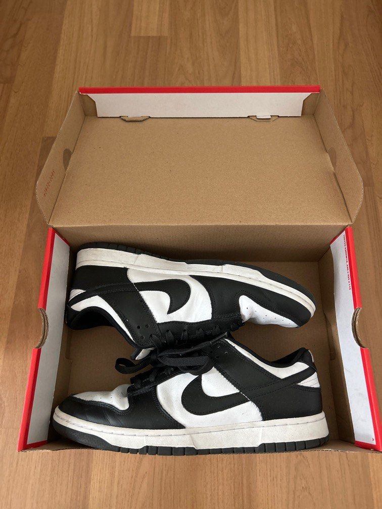 nike dunk panda box