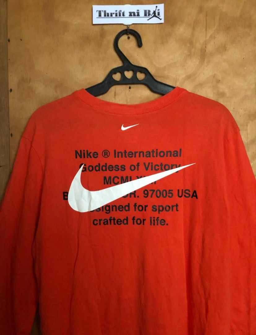 double swoosh long sleeve