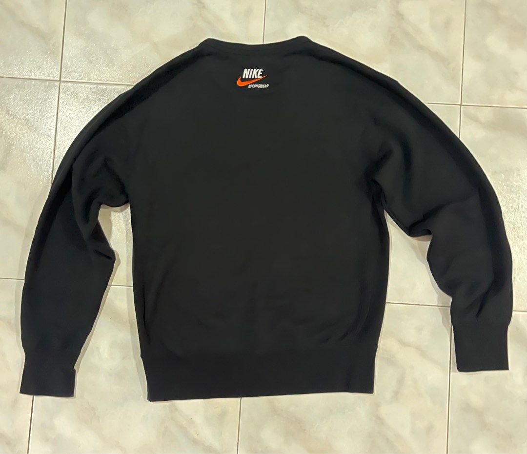 nike sportswear men's fleece swoosh crew