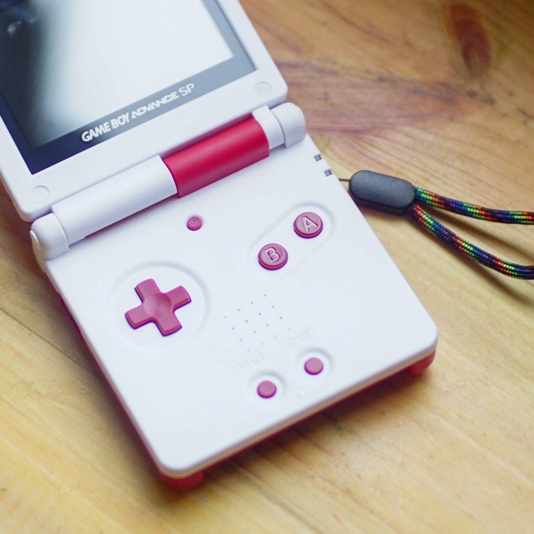 Nintendo gameboy advance sp ags 101 mod housing 3d