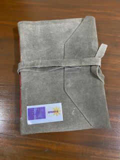 Notebook with Suede Cover Journal
