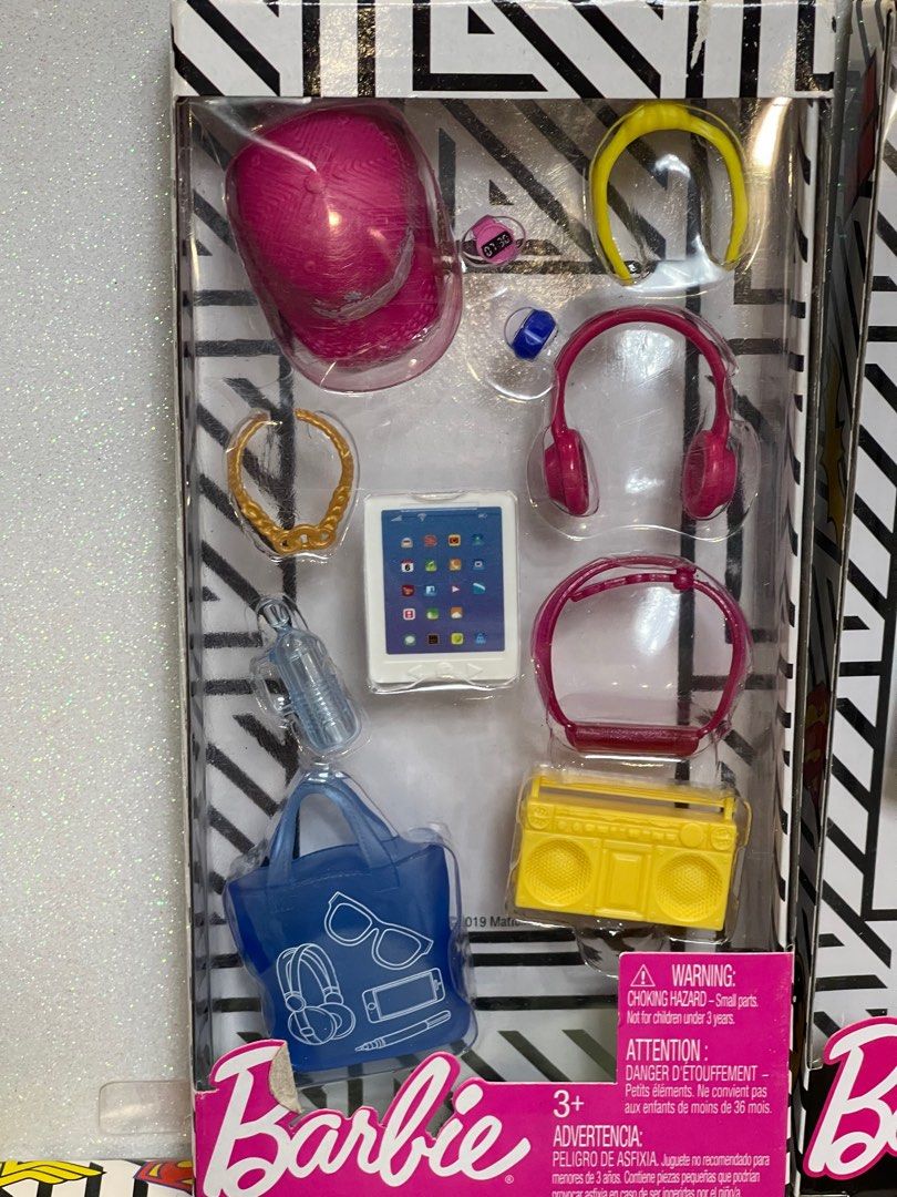 NRFB Barbie fashion accessories pack Toy Story dc despicable