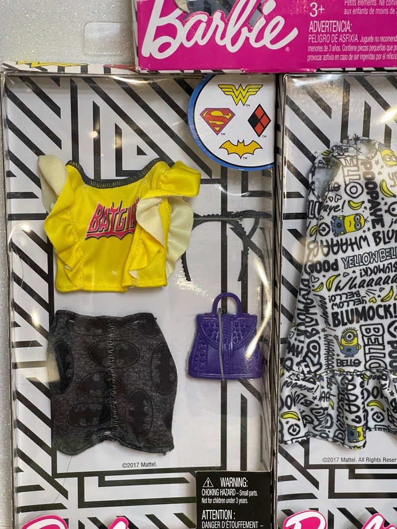 Barbie dc fashion packs clearance