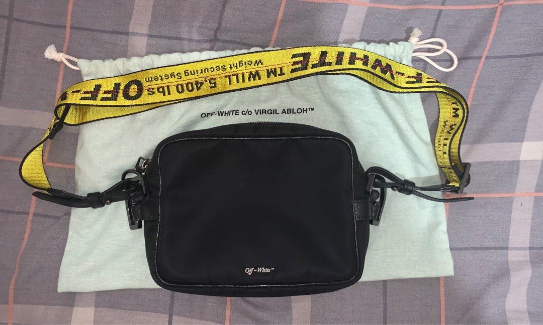 Off white sling hot sale bag men